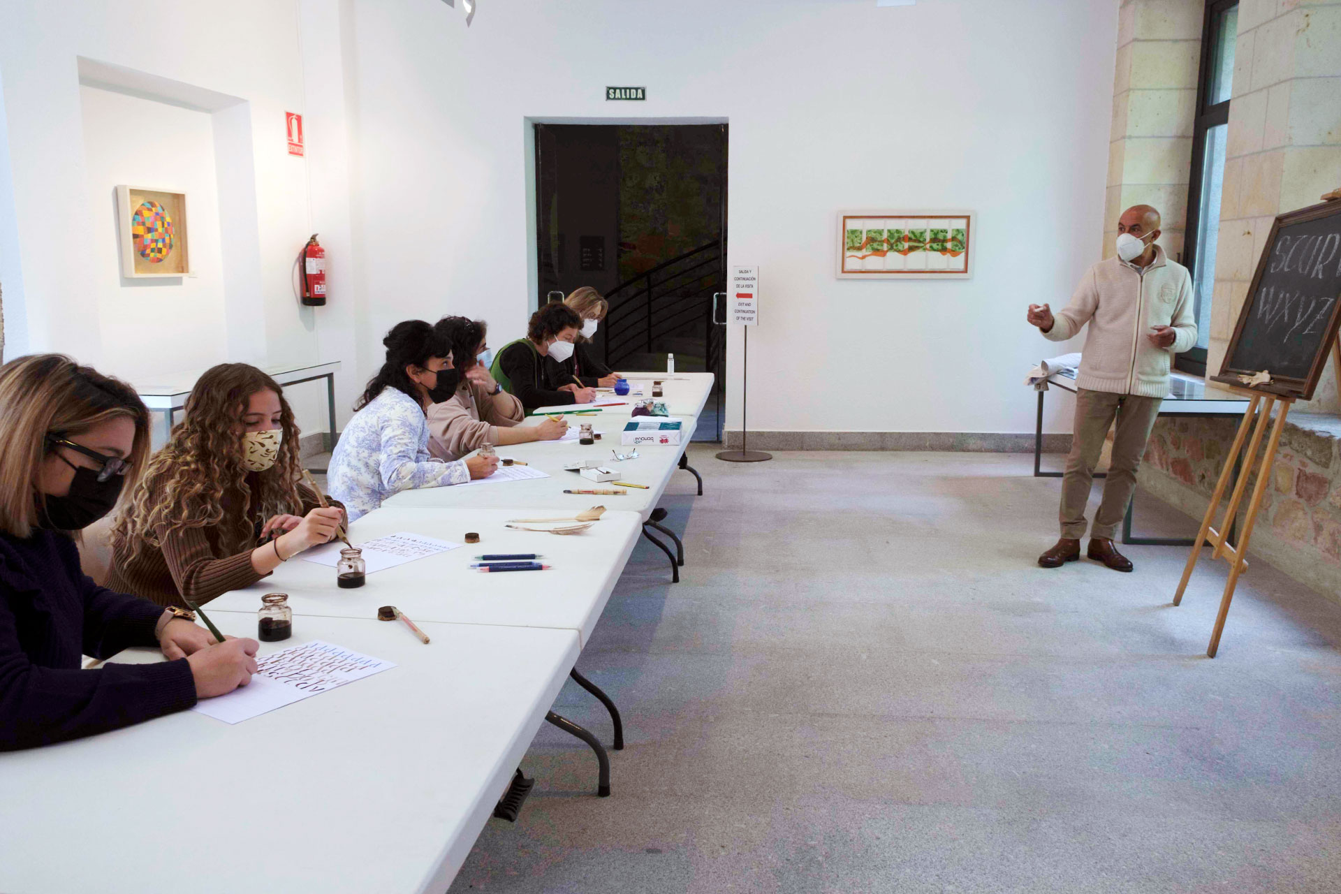 Taller Caligrafia Federico Osorio Casa Moneda KAM7779