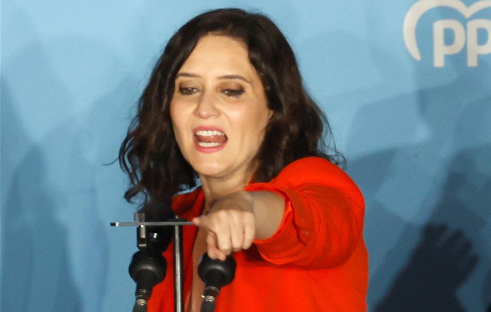 Ayuso: "La libertad ha triunfado nuevamente en Madrid" 1 isabel diaz ayuso