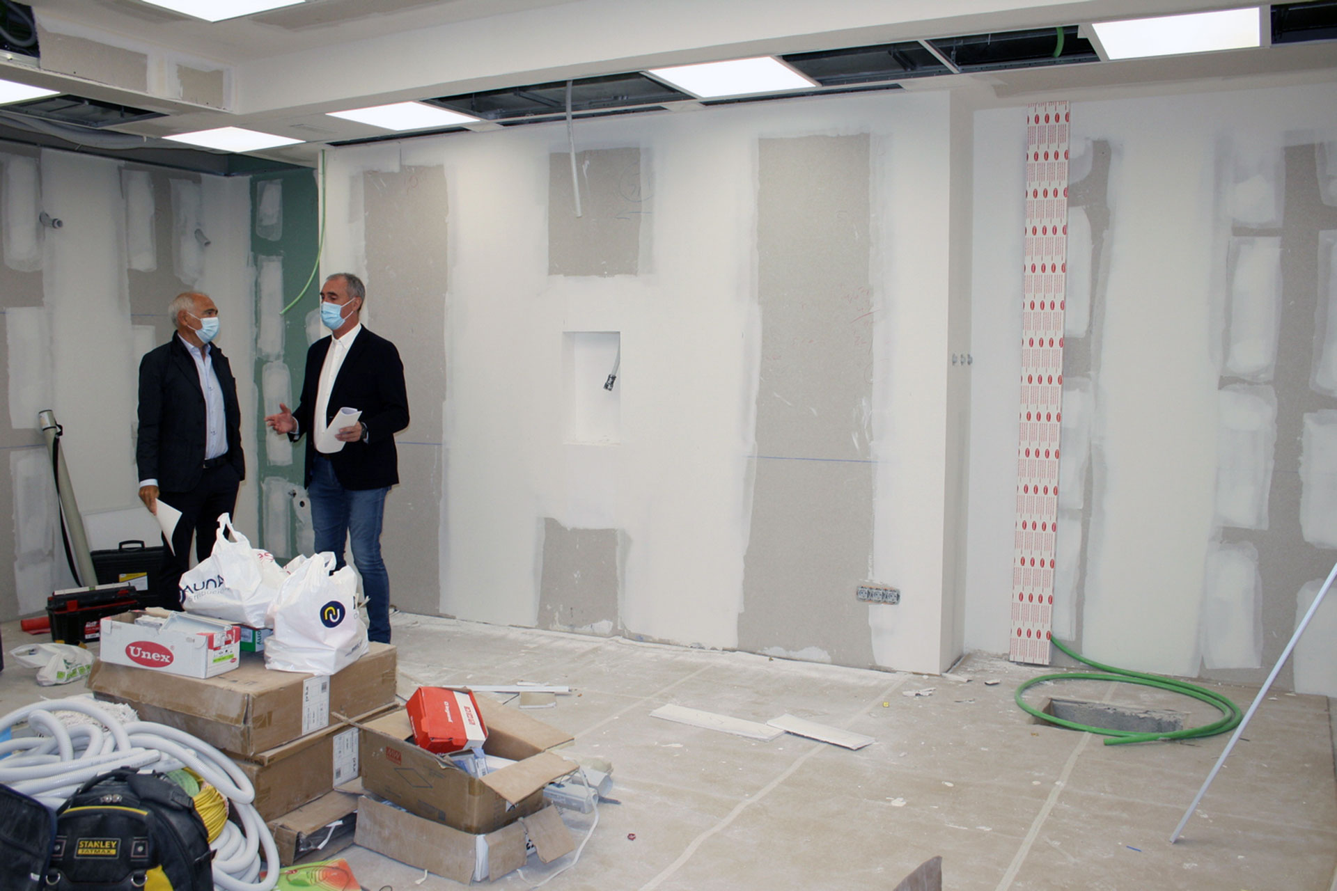 junta hospital recoletas visita bunker jose mazarias