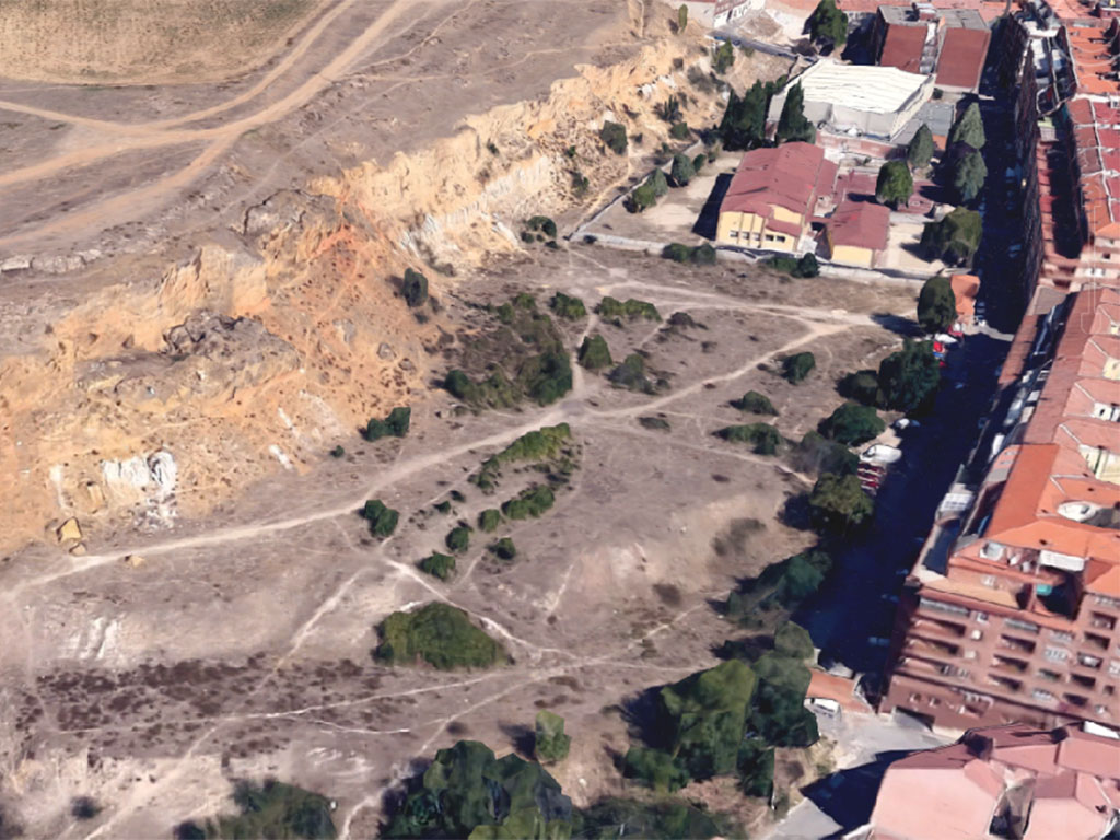 mapa talud CEIP Carlos Lecea