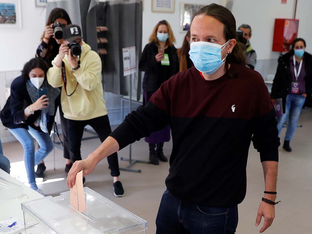 pablo iglesias votacion galapagar pablo iglesias votacion galapagar