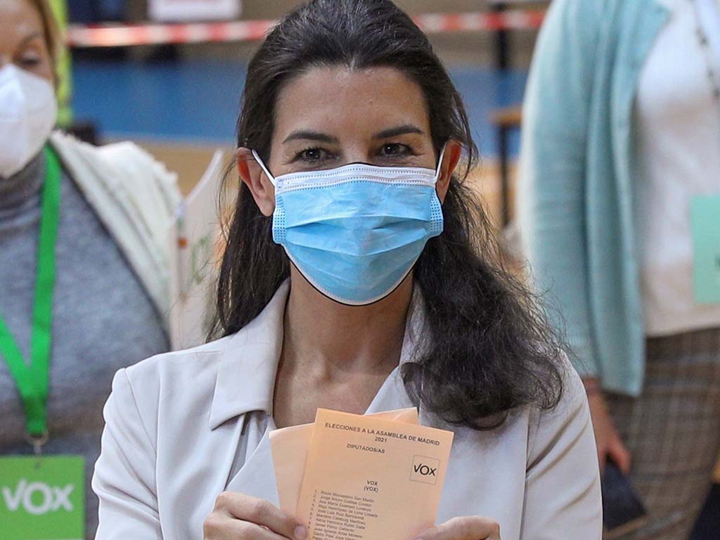 rocio monasterio voz elecciones 4m madrid rocio monasterio voz elecciones 4m madrid