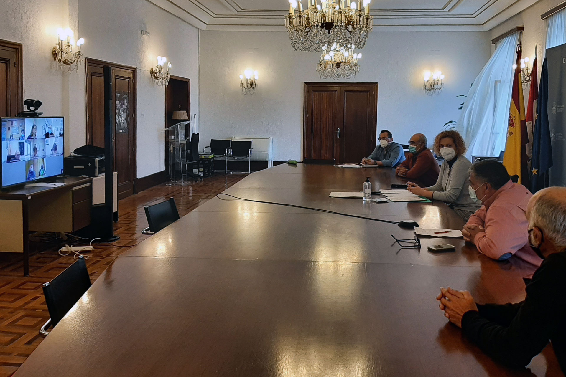 subdelegaicon junta seguridad manifestacion agricultores