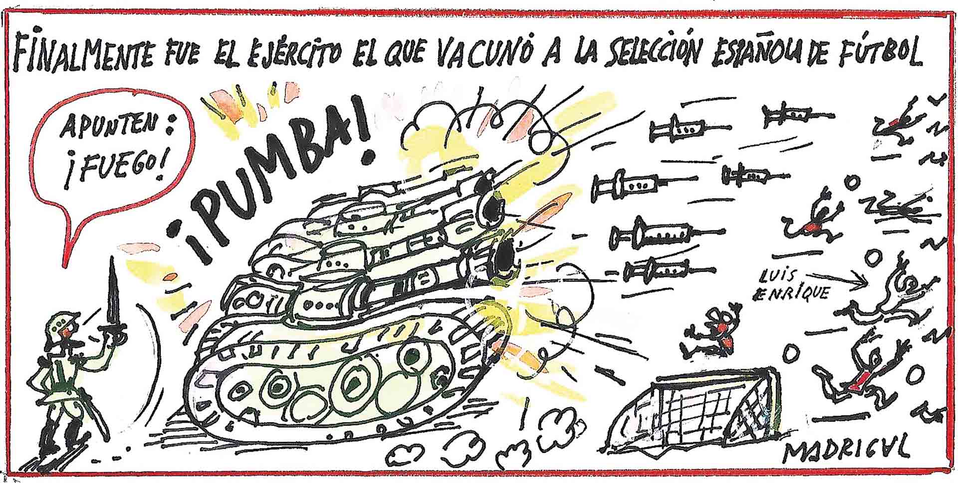 Vacuna selección fútbol