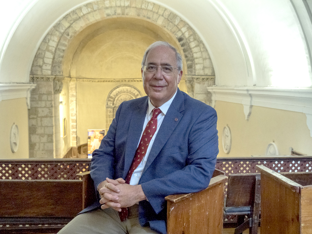 Roberto Fernández fue presidente de la Conferencia de Rectores entre 2017 y 2019. / KAMARERO