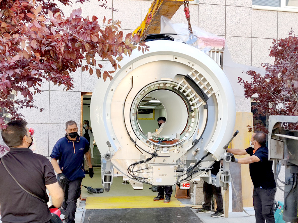 llegada resonancia magnetica