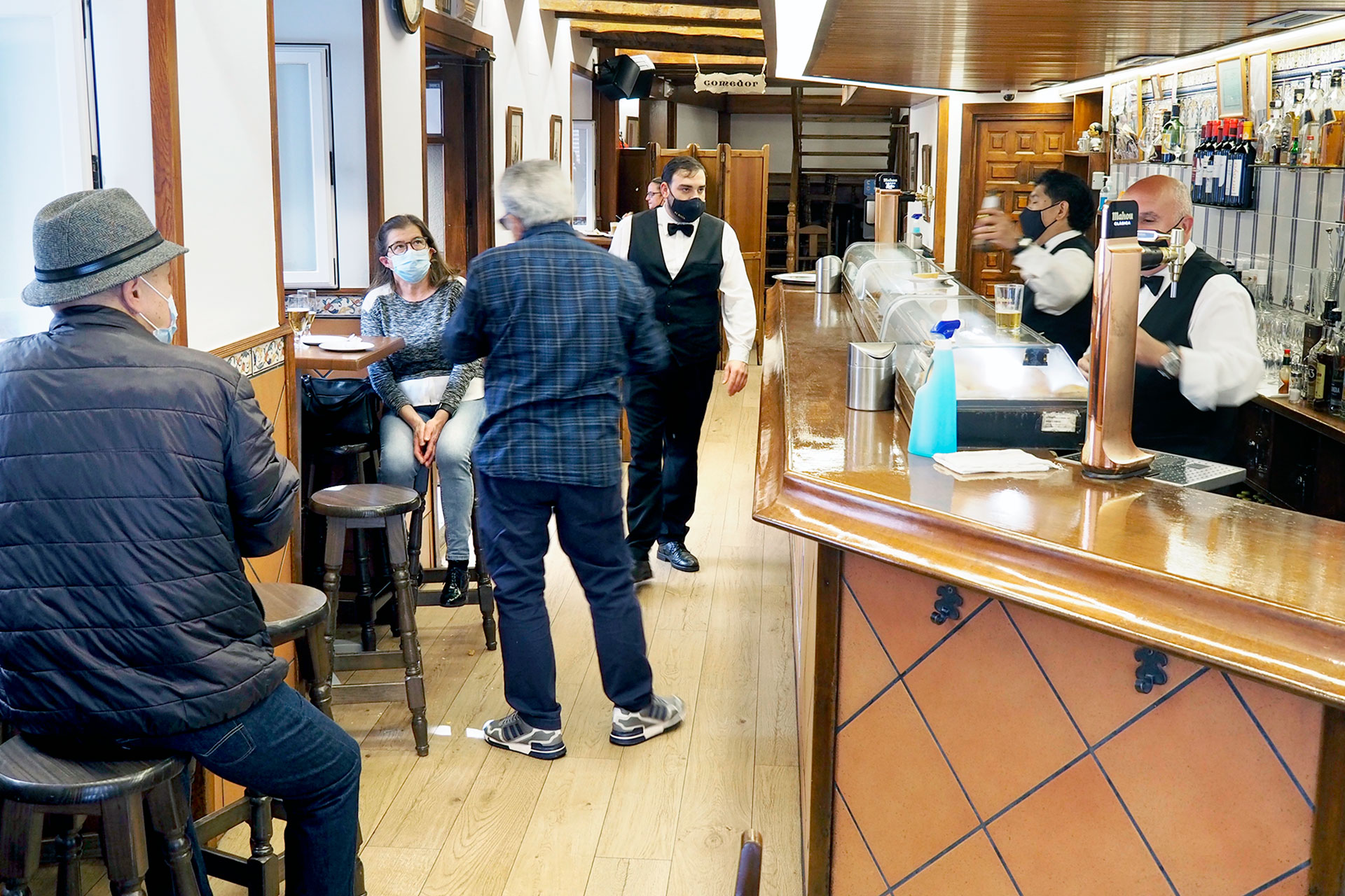 Bar Abiertos Interior Coronavirus