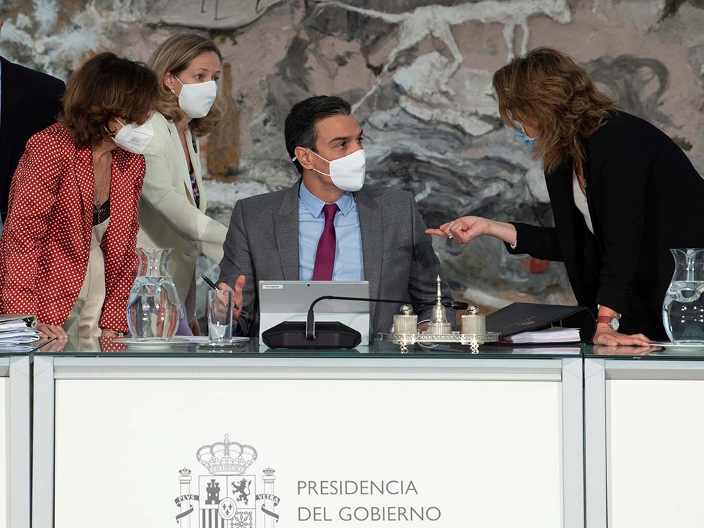 CONSEJO DE MINISTROS pedro sanchez