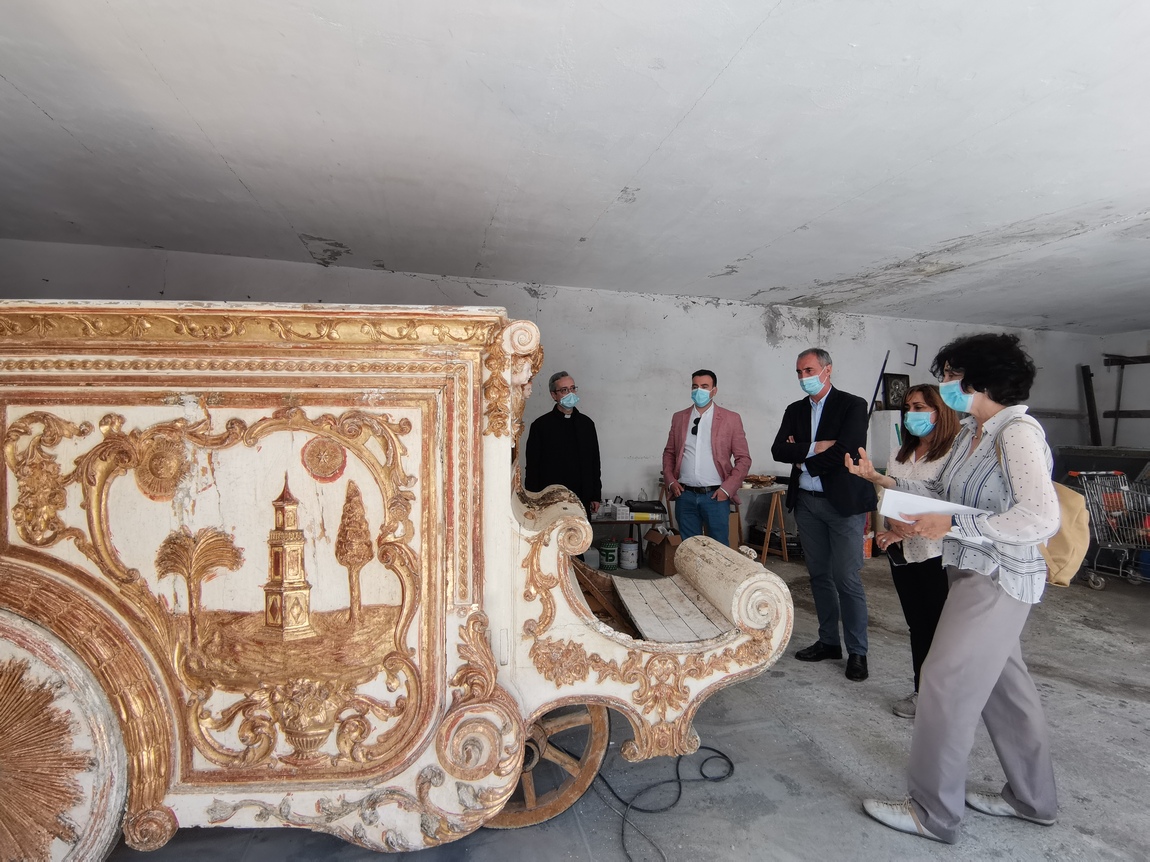 Carroza Virgen de El Henar