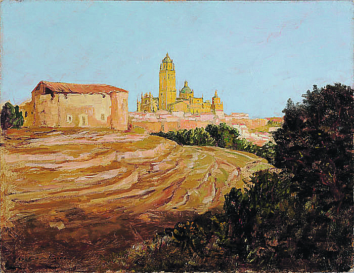 Charles Cottet Eglise de Segovie