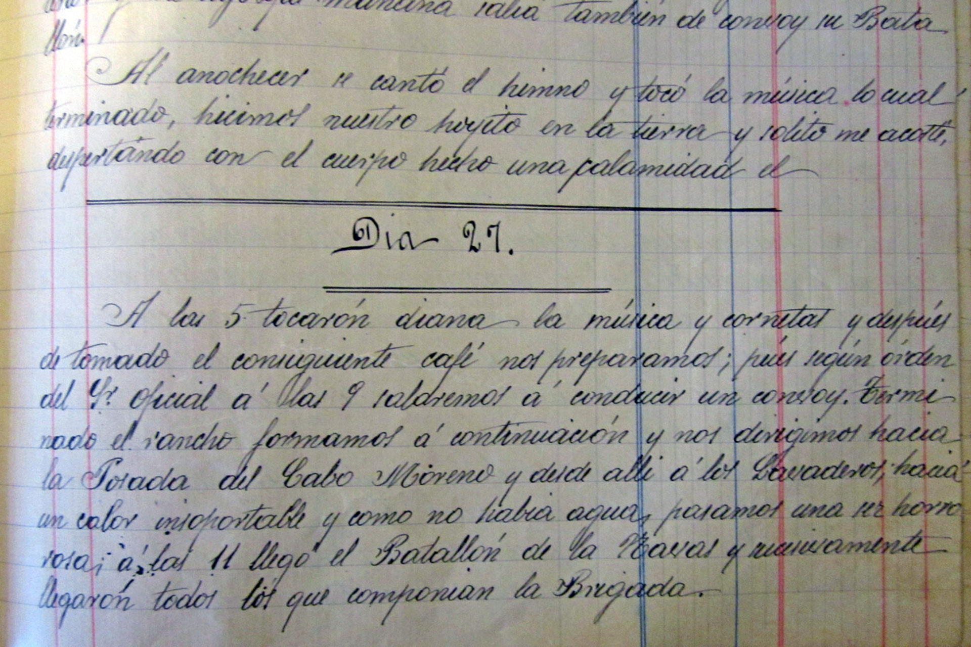 Detalle Diario de la guerra de Marruecos