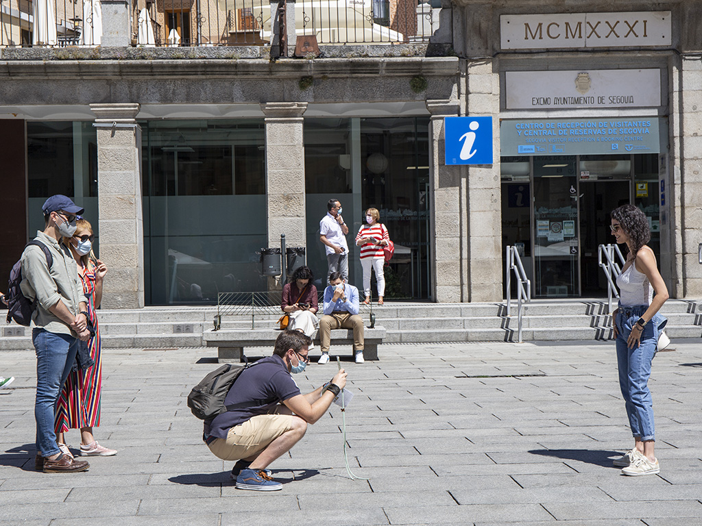 Turistas Coronavirus Mascarilla Nerea Llorente 3