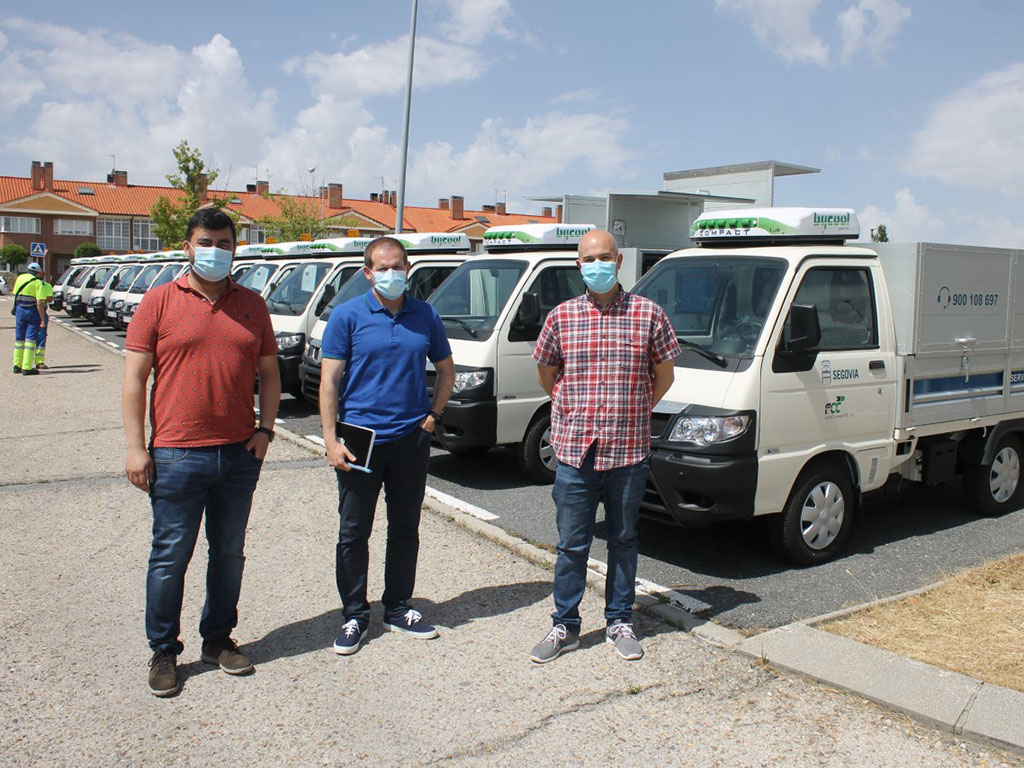 Vehiculos electricos servicio limpieza