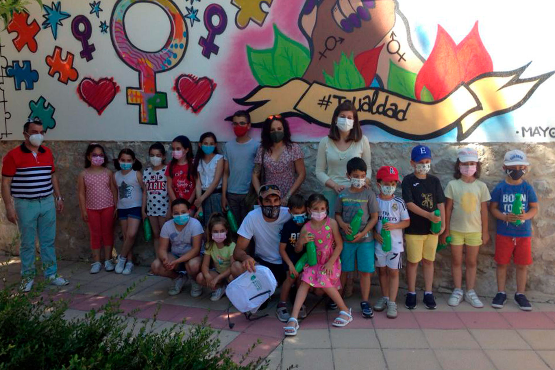 Villaverde iscar mural igualdad