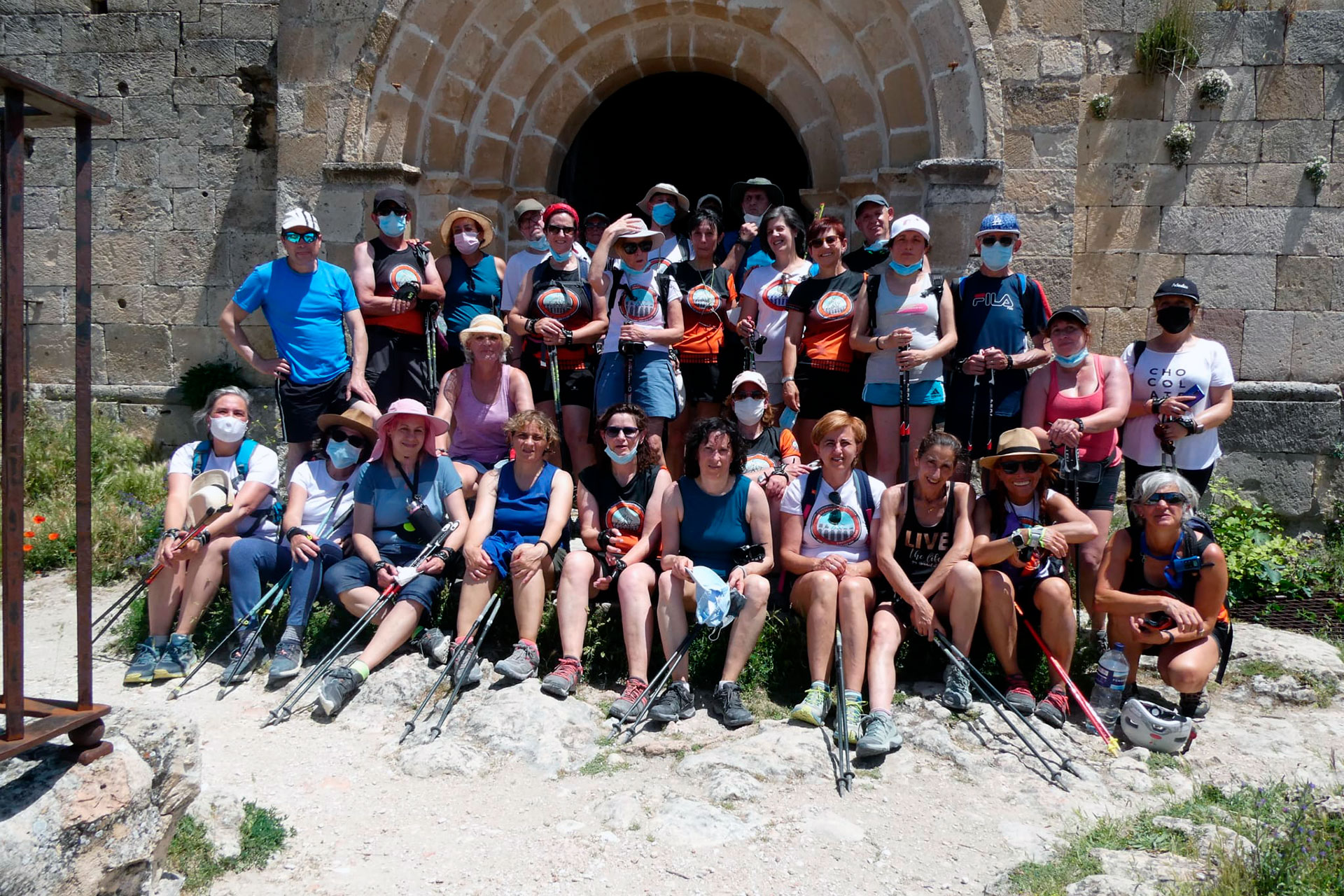 camino san frutos marcha nordica nordic walking 01