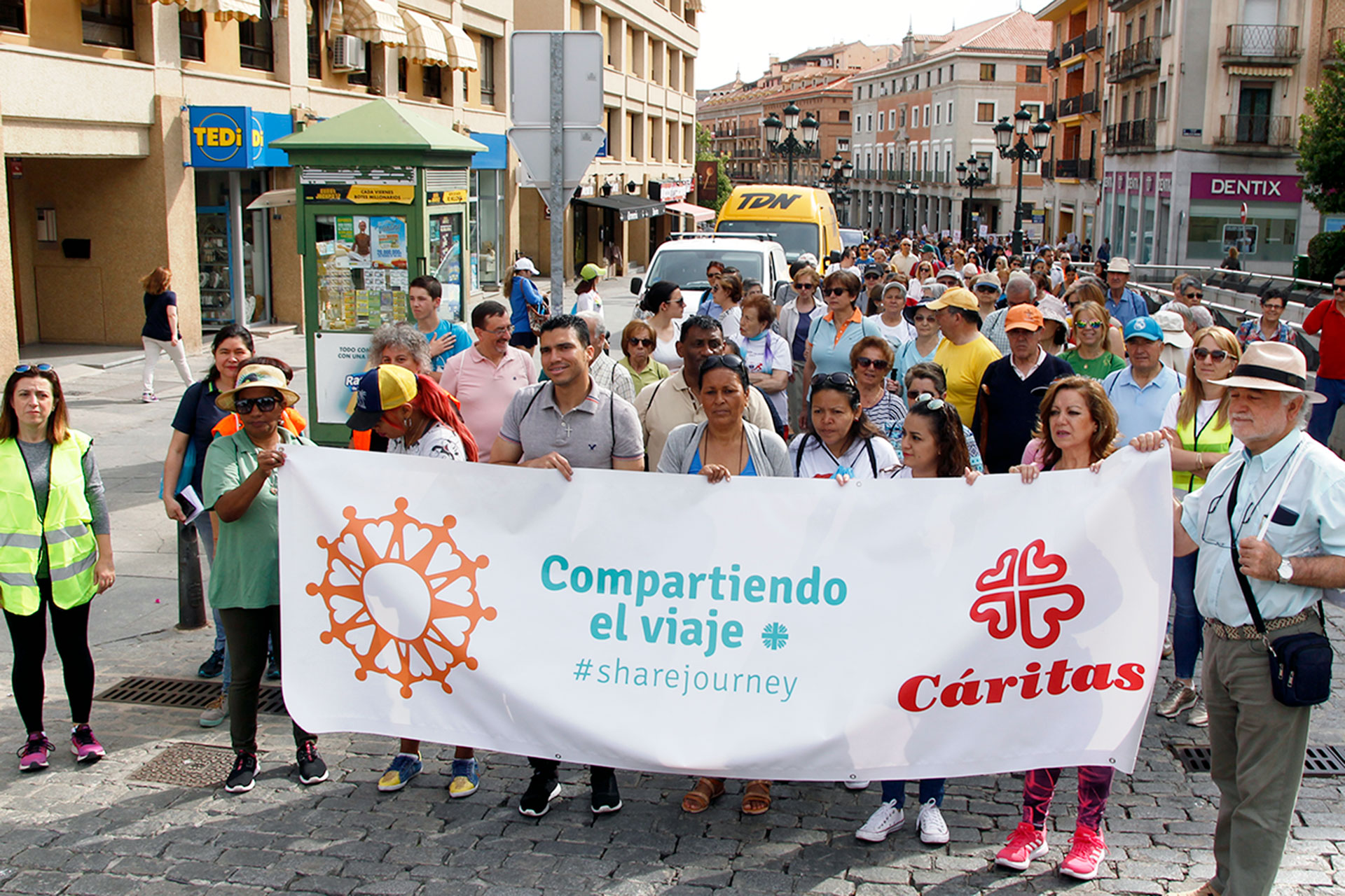 caritas marcha solidaria compartiendo el viaje 2019 22