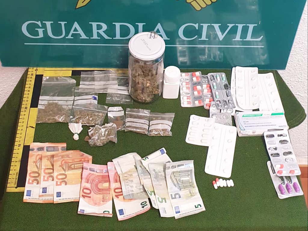 droga incautada guardia civil