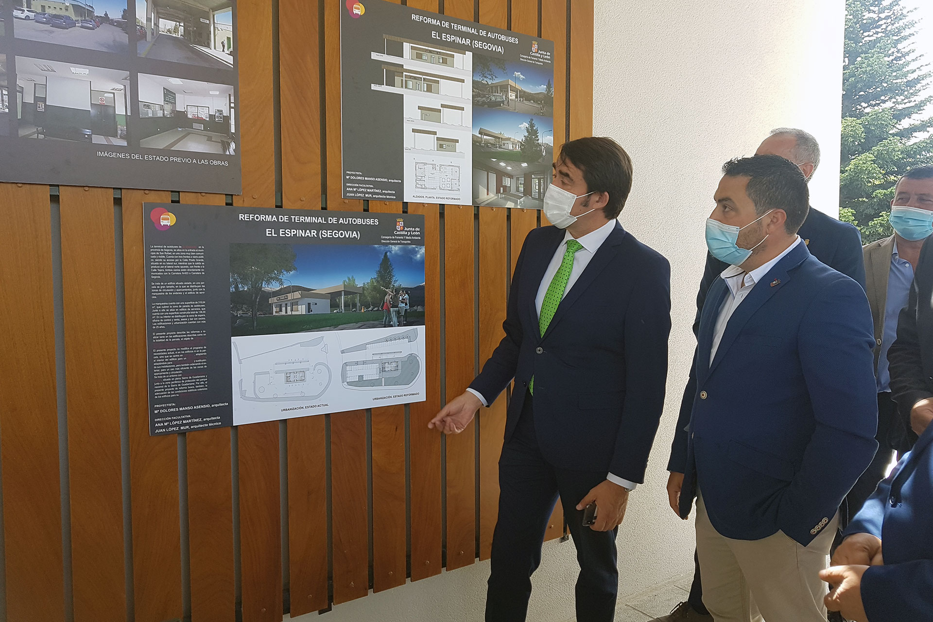 el espinar san rafael estacion autobuses inauguracion 2 el espinar san rafael estacion autobuses inauguracion 2