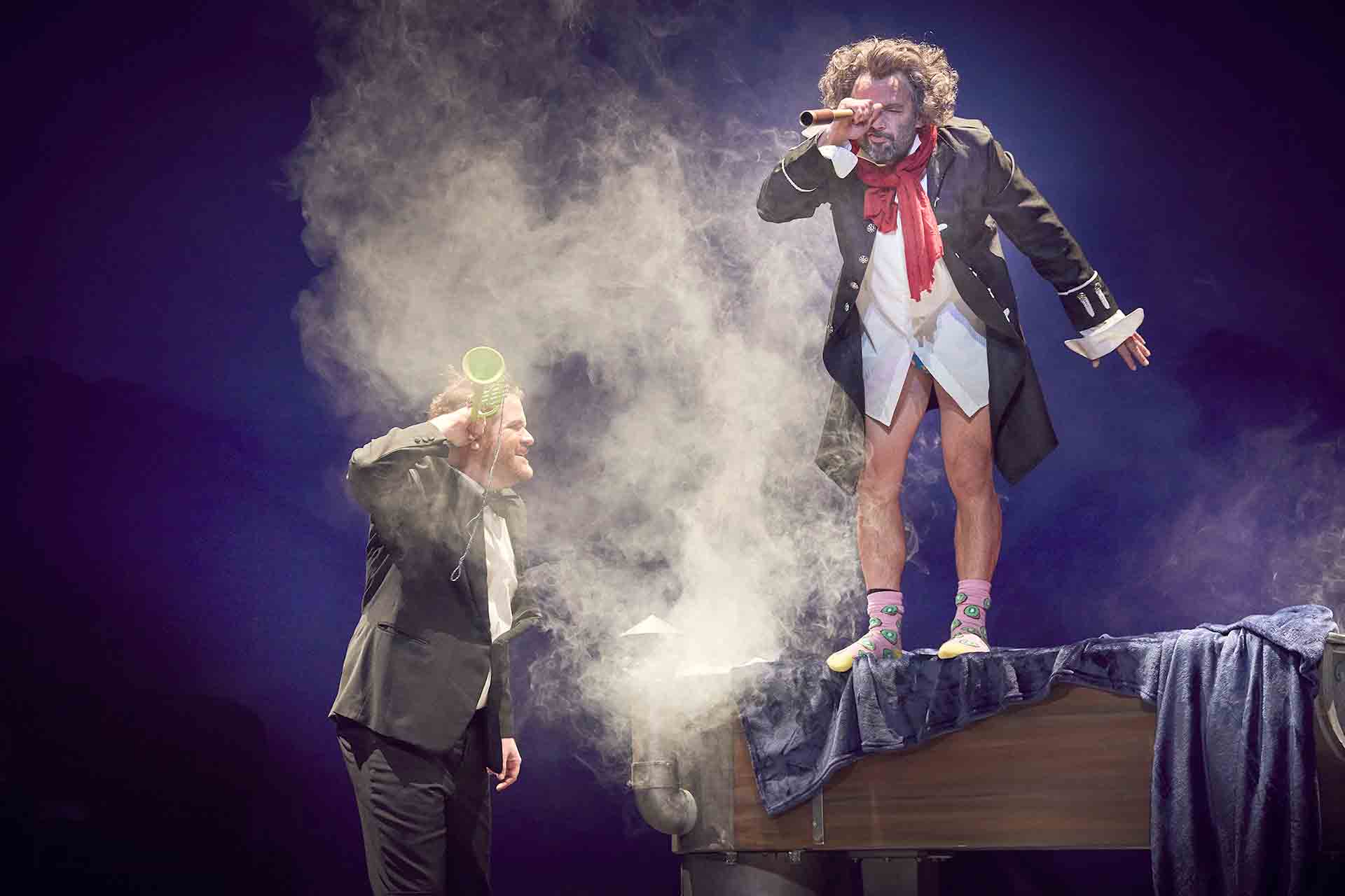 Ludwig van Beethoven, mejor conocido como ‘Ludi’, será uno de los protagonistas del espectáculo. / E. A.