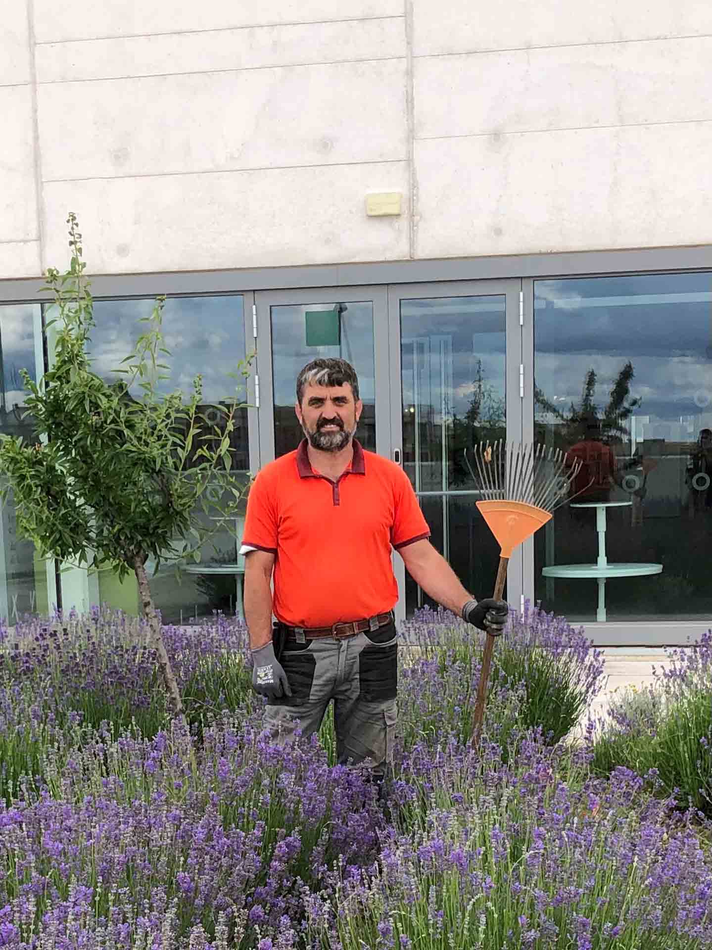 Guillermo Cuadrado fue presidente de la Asociación Española de Paisajistas. / EL ADELANTADO