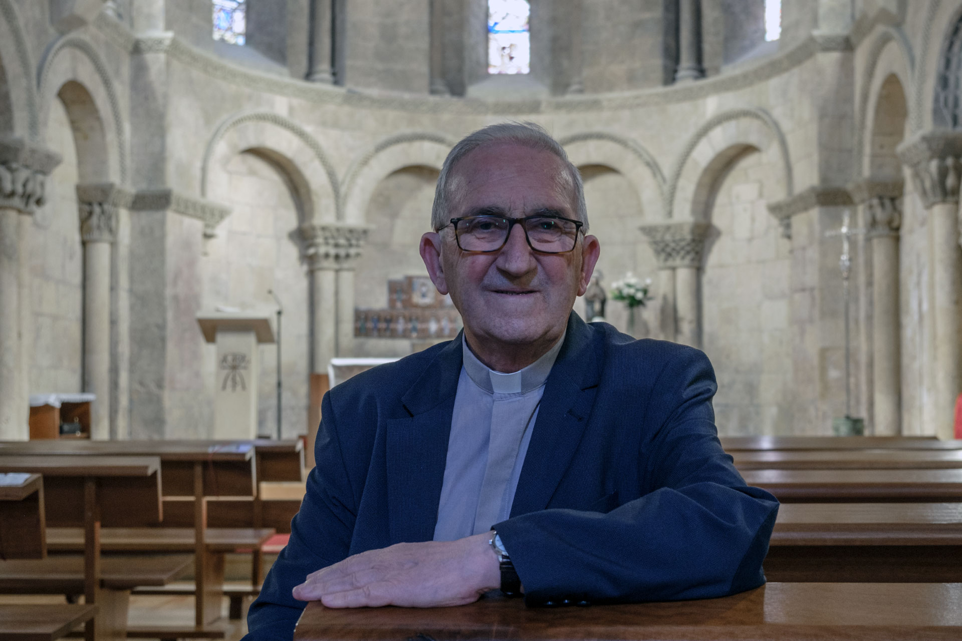 El segoviano Andrés de la Calle obtuvo la distinción Prelado de Honor de Su Santidad, después de que lo solicitara el Papa Juan Pablo II. / KAMARERO