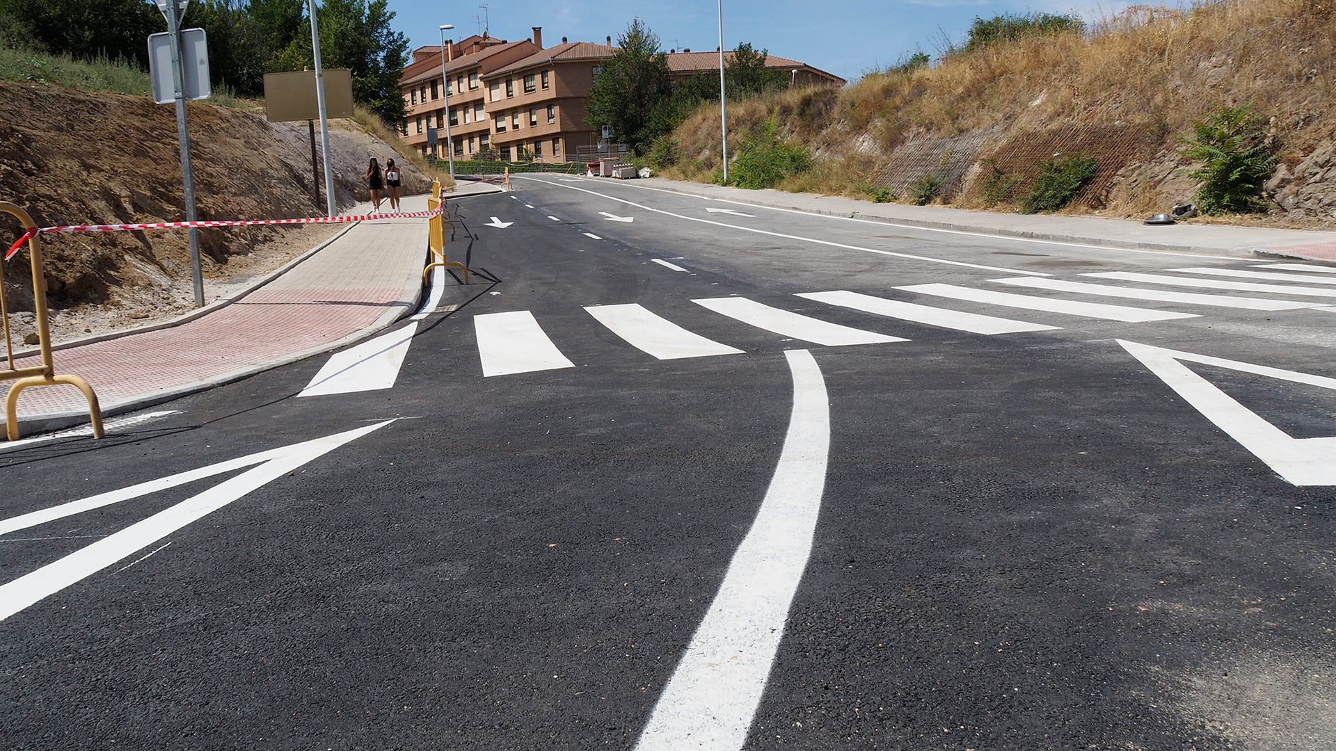 Calle San Gabriel Obras Poste Telegrafos