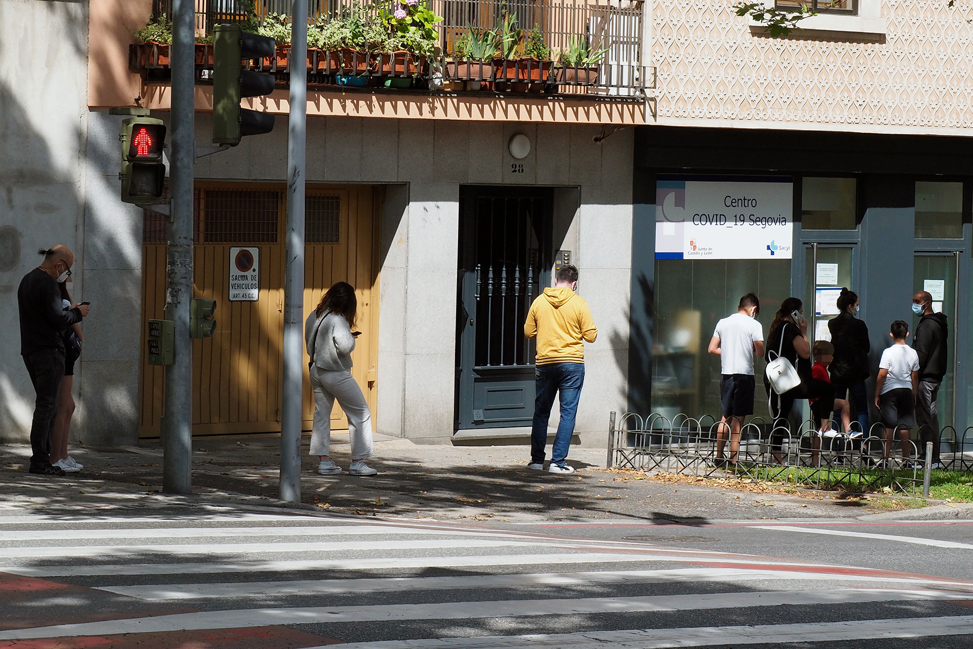 Centro Covid Colas Coronavirus KAM3172