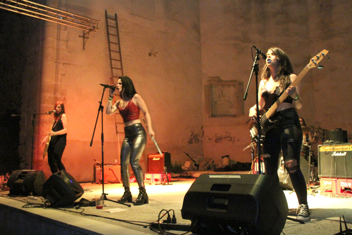 Actuación dentro del Cegafest 2019