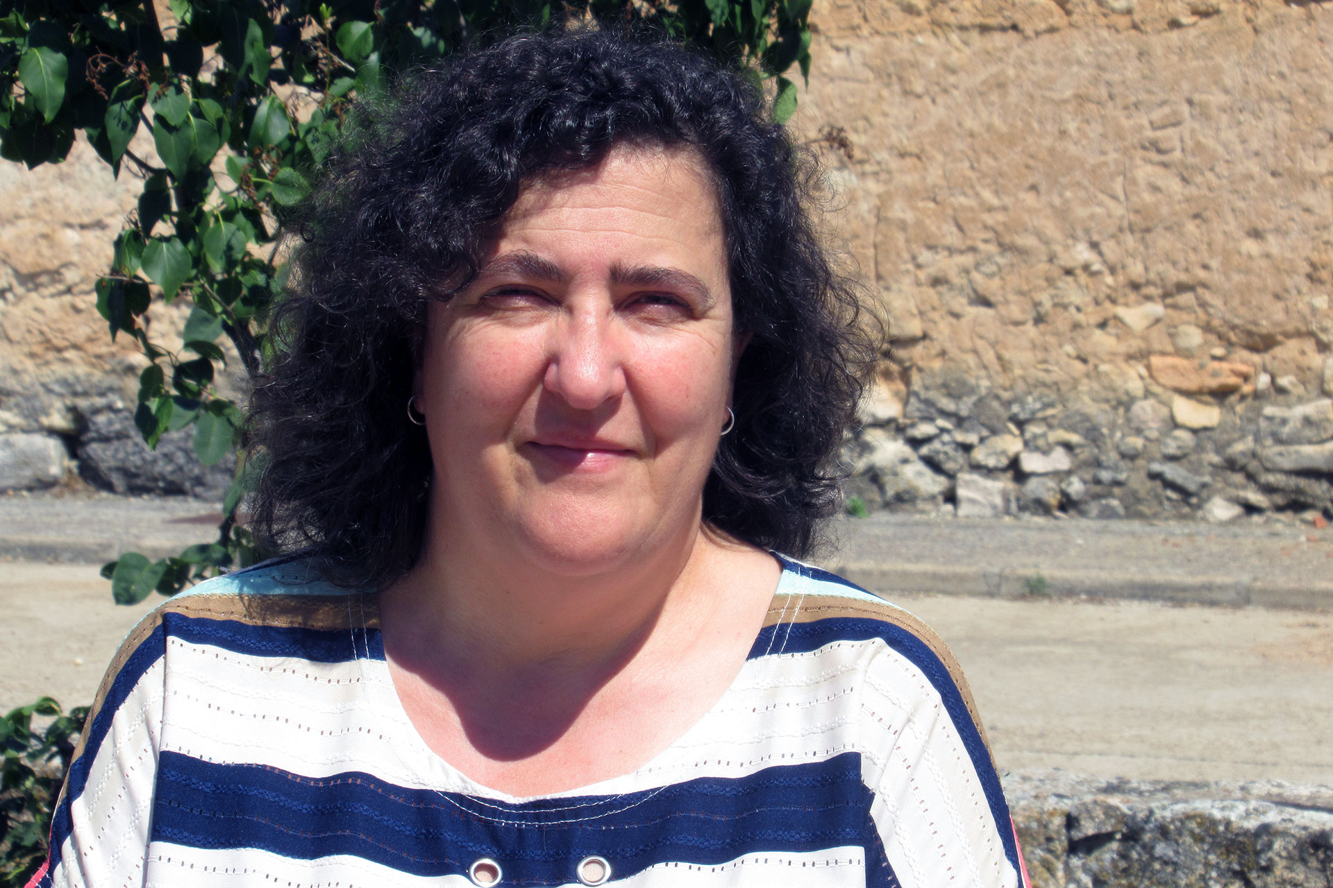 María del Mar Martín reivindica la pérdida de recursos que sufre el entorno rural desde hace años. / EL ADELANTADO