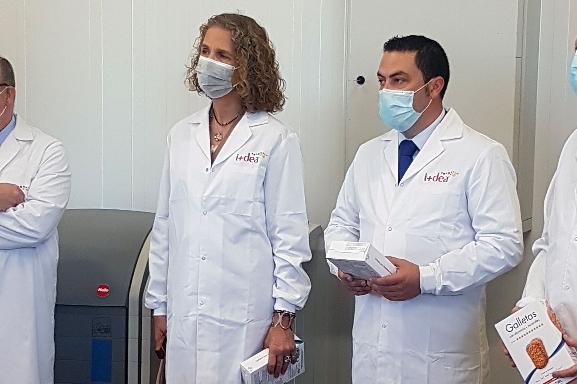 el espinar grupo siro visita infanta elena