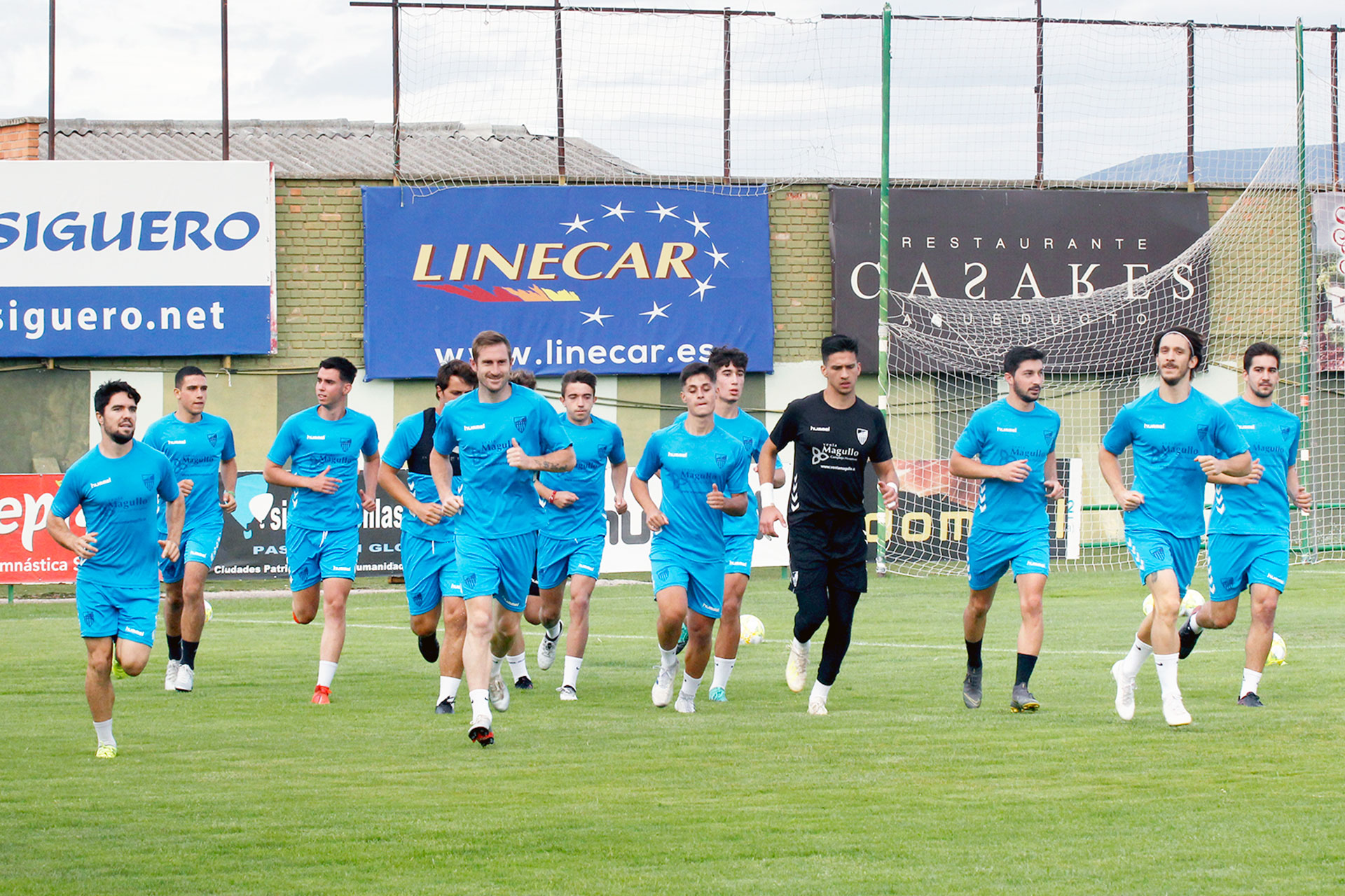 futbol gimnastica segoviana entrenamiento