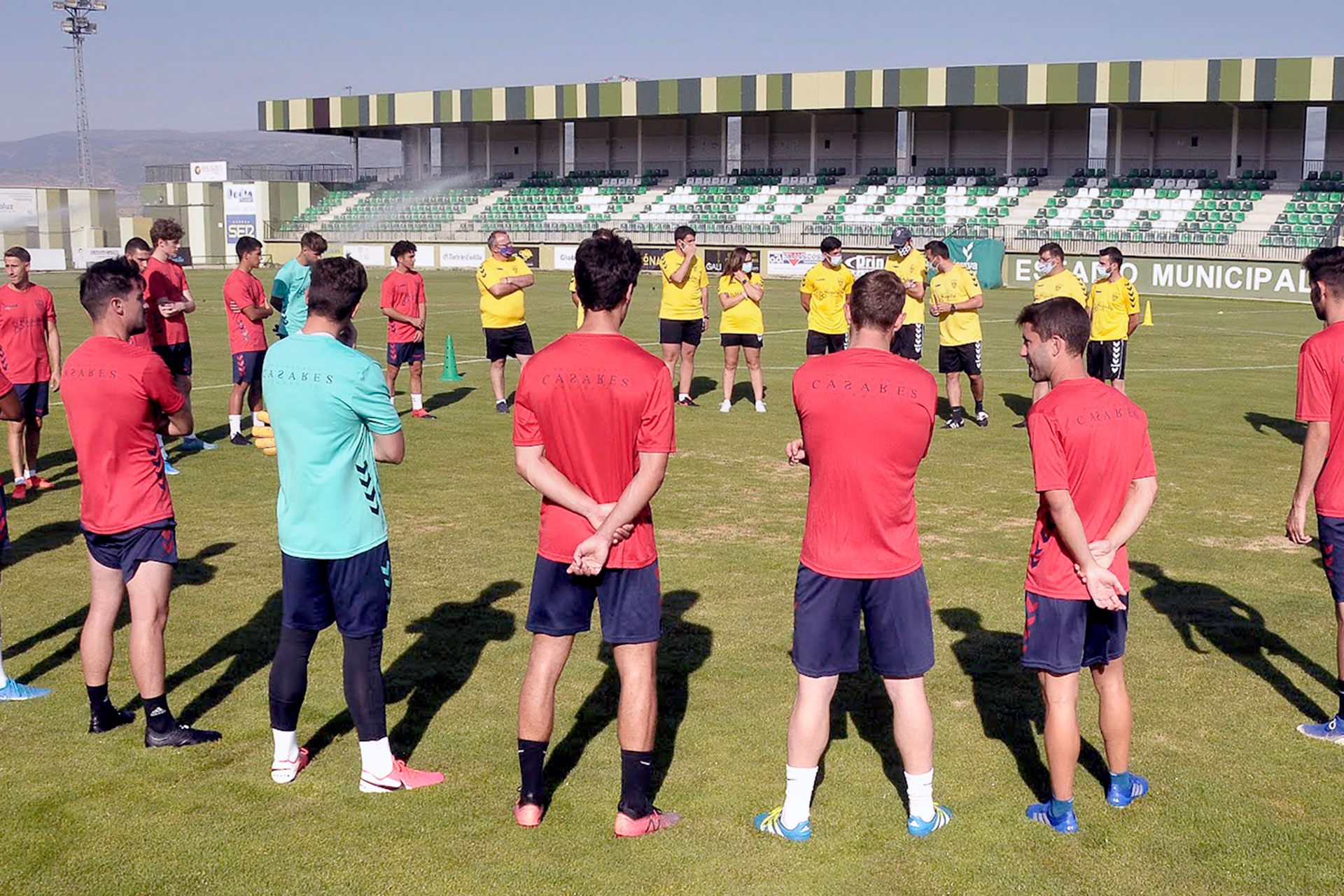 futbol segoviana primer entrenamiento