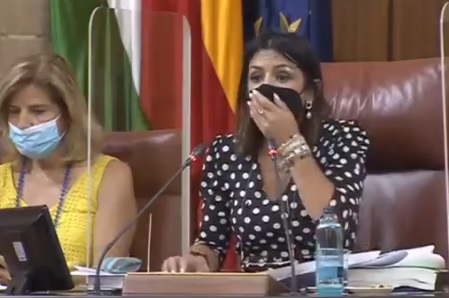 marta bosquet presidenta parlamento andalucia