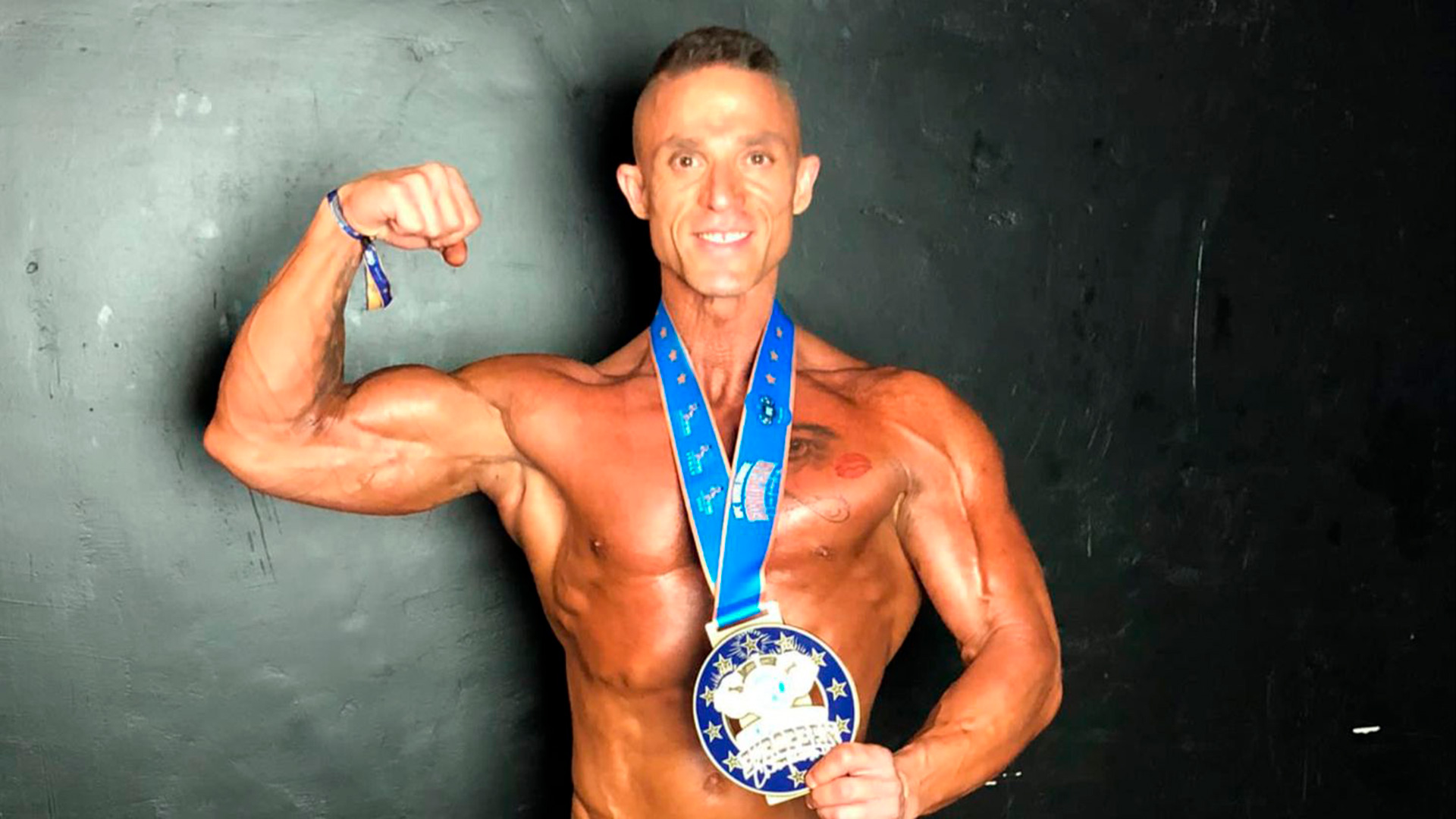 Jesús Pérez Cuesta, tras el campeonato de Europa./ E.A.