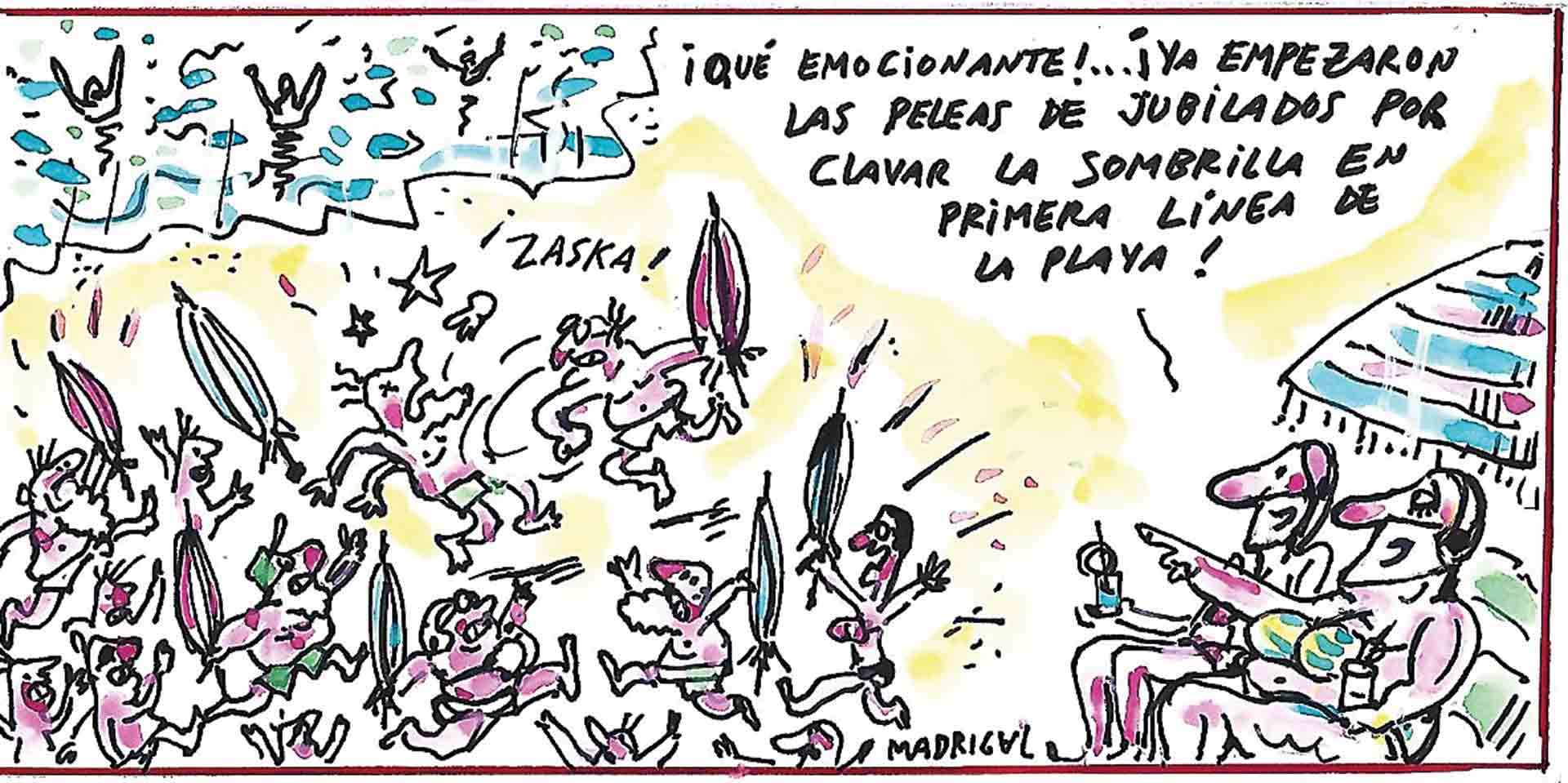 Peleas en las playas 1