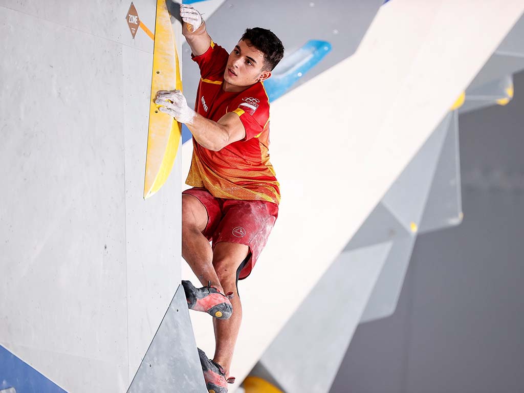 ALBERTO GINES escalada olimpiada tokio