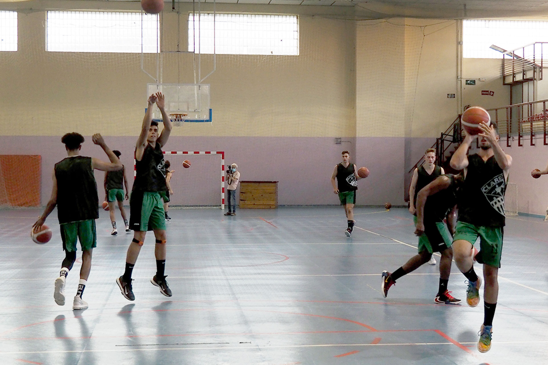 Baloncesto Claret EBA Primer Entrenamiento KAM8546
