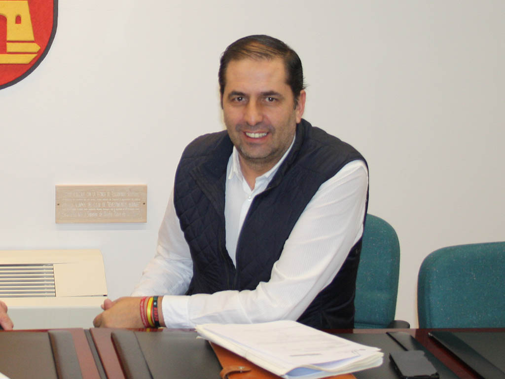 Benjamin Cerezo alcalde de Riaza