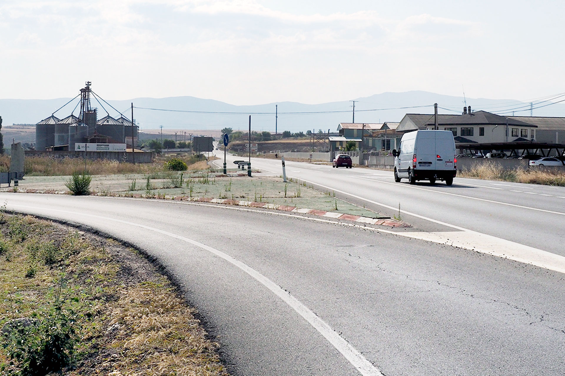 Carretera CL605 CL607 Cruces Estacas Obras KAM4604