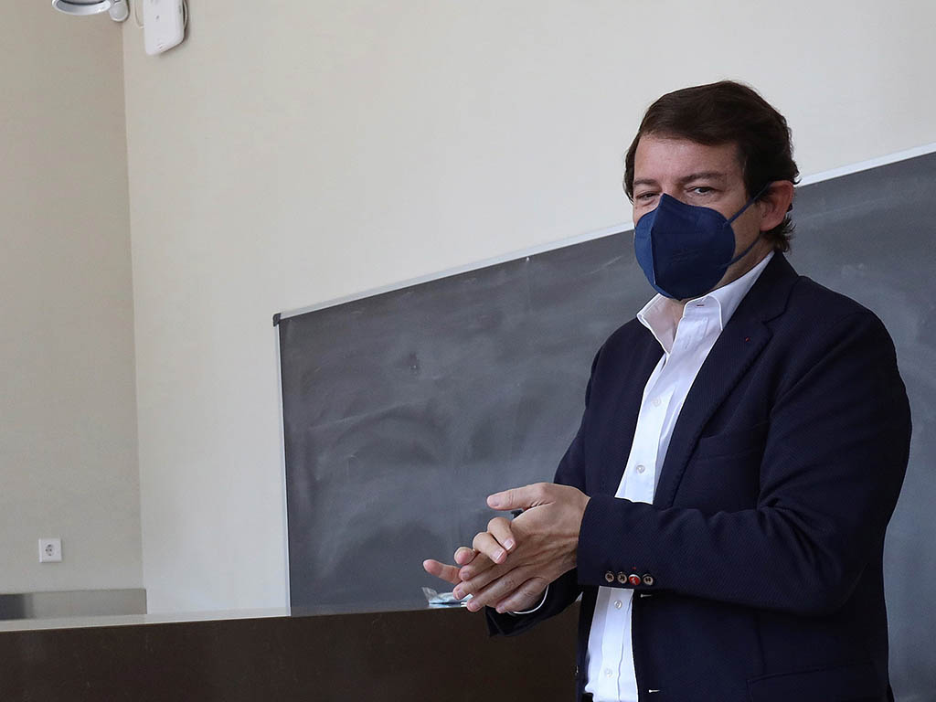 Presidente Junta castilla y leon alfonso fernandez manueco