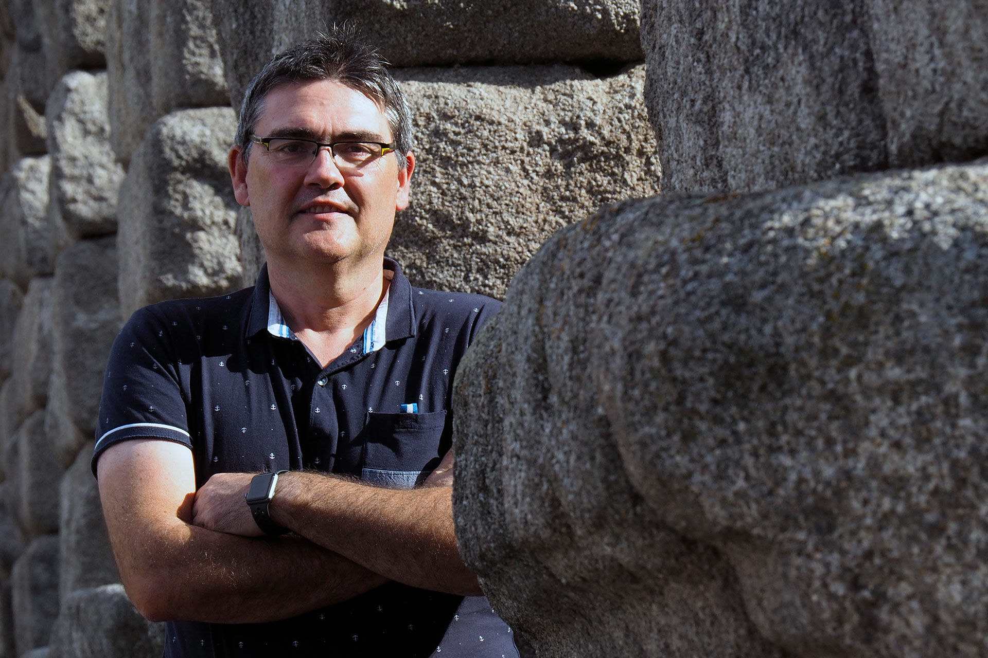 El segoviano Rafael Egido es el presidente de la Asociación Síndrome de Down de Segovia desde el año 2005. / KAMARERO