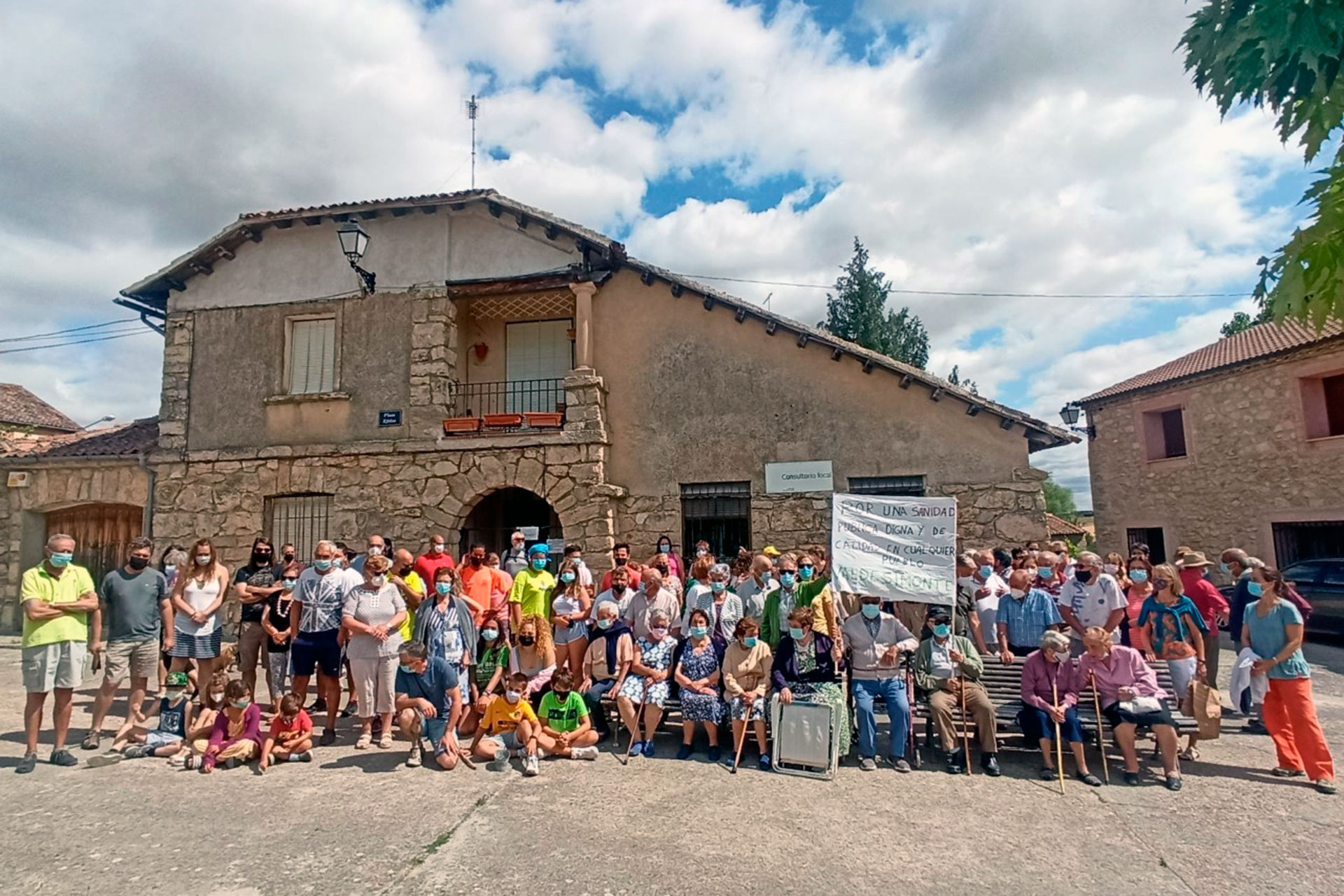Valdesimonte protesta rural consultorios atencion primaria