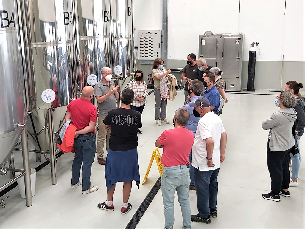 Visita realizada a la fabrica de cerveza artesana ubicada en El Espinar