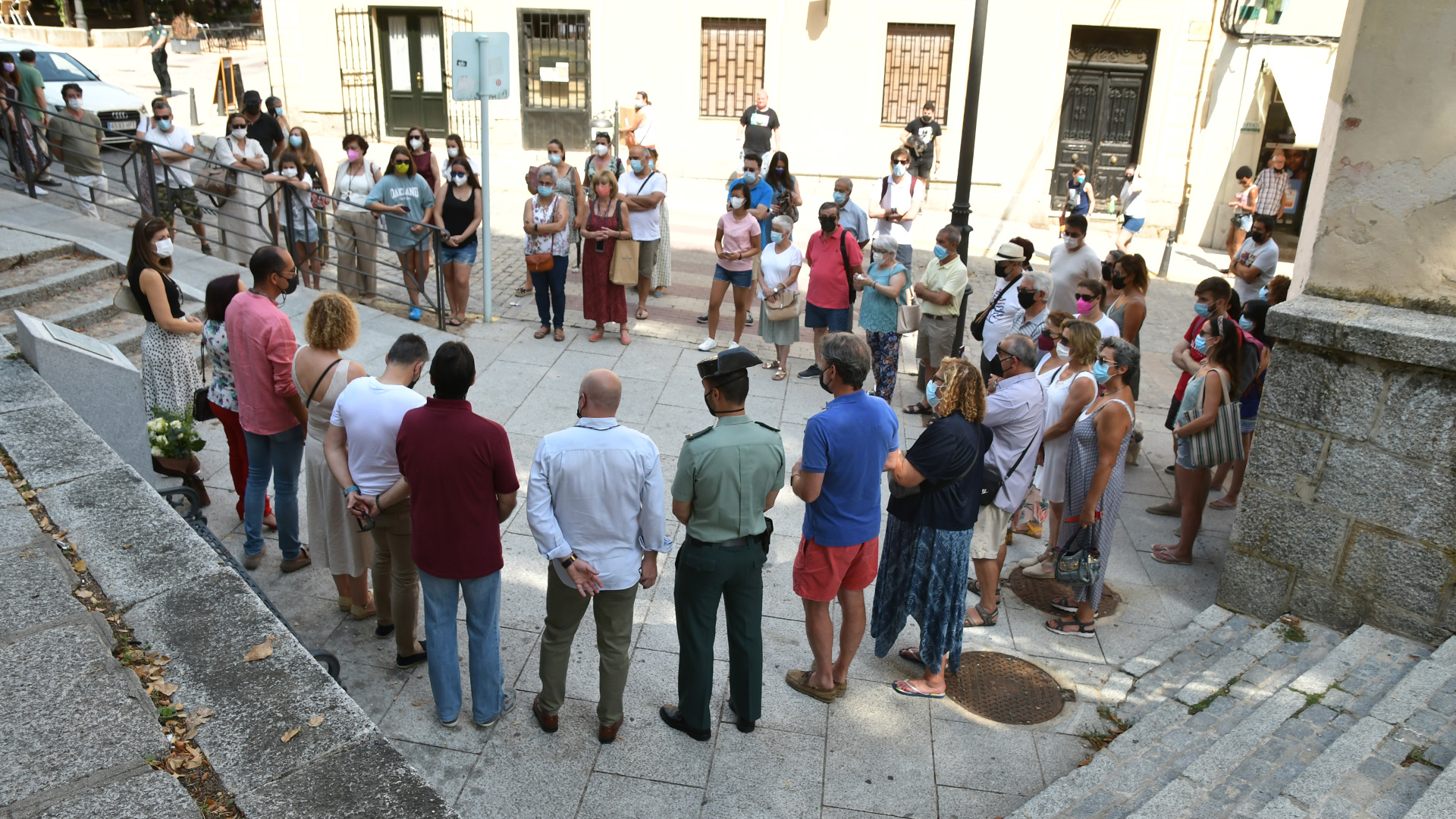 acto violencia machista alina la granja de san ildefonso
