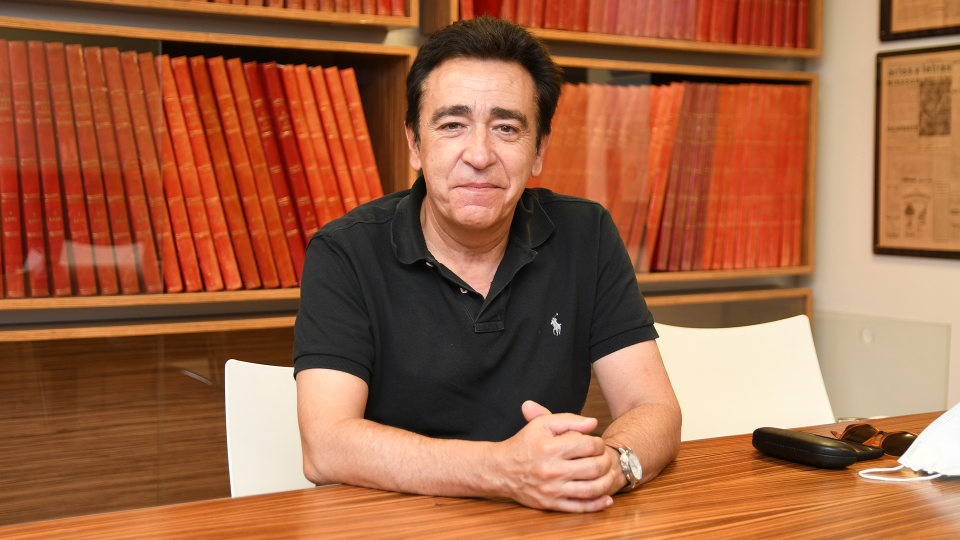 El alcalde de Ortigosa del Monte, Juan Carlos Cabrejas. / JAIME GUERRERO