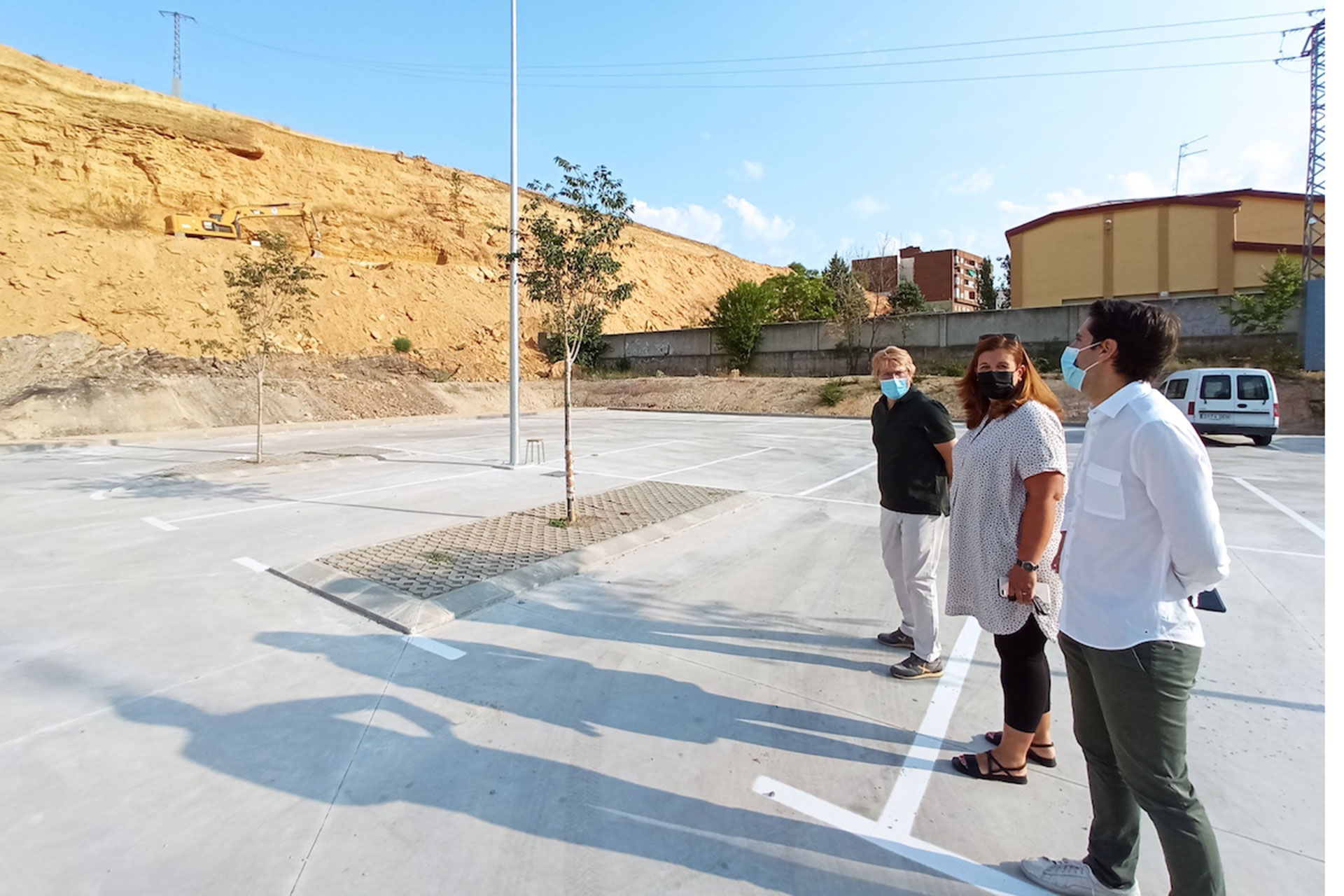 ayuntamiento visita obras talud carlos lecea