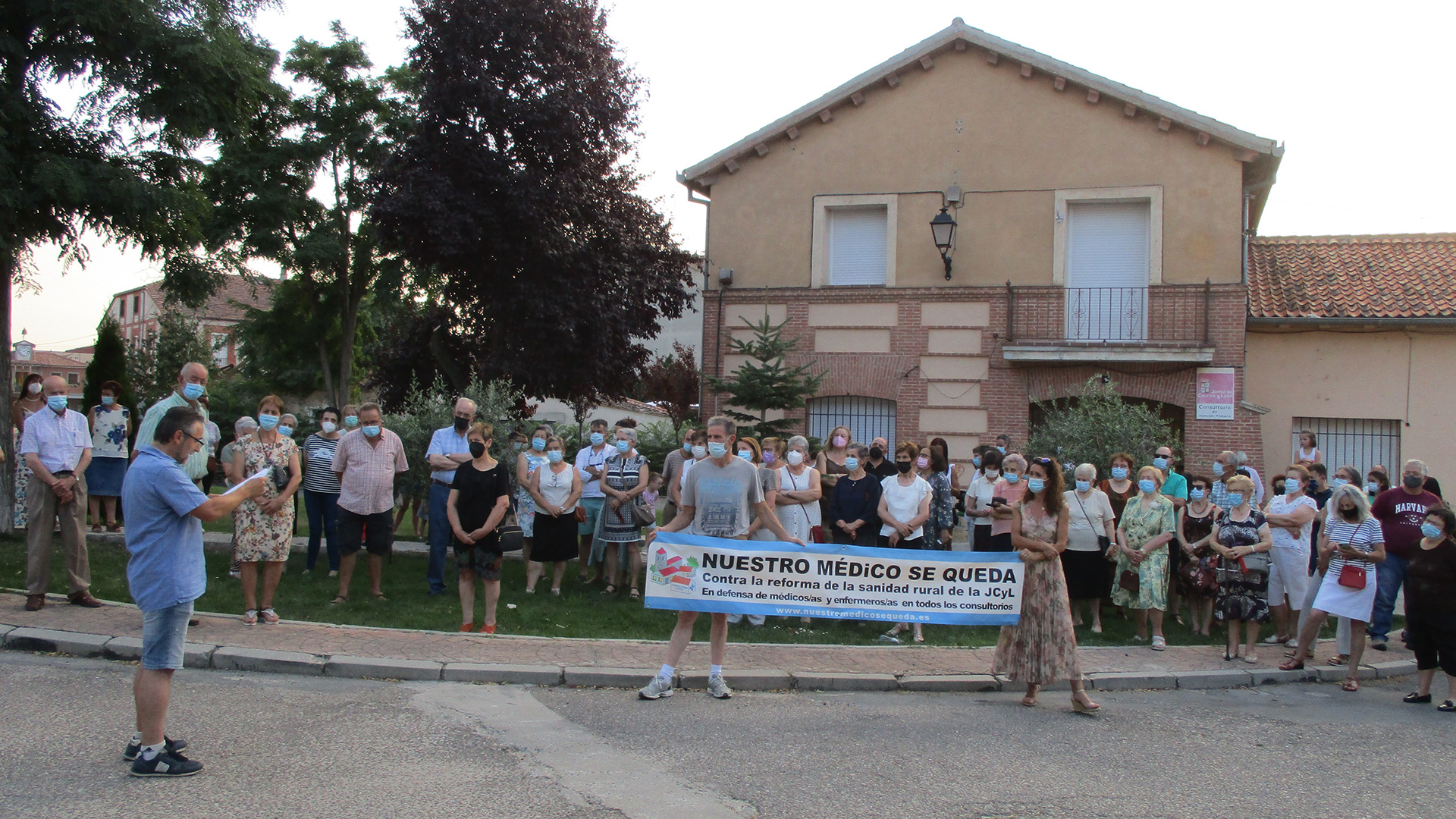 concenbtracion en defensa de la sanidad en el consultorio medico web