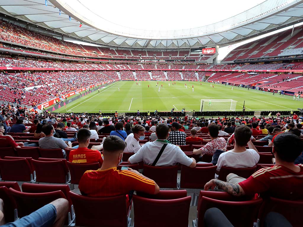 estadio aforo recintos deportivos