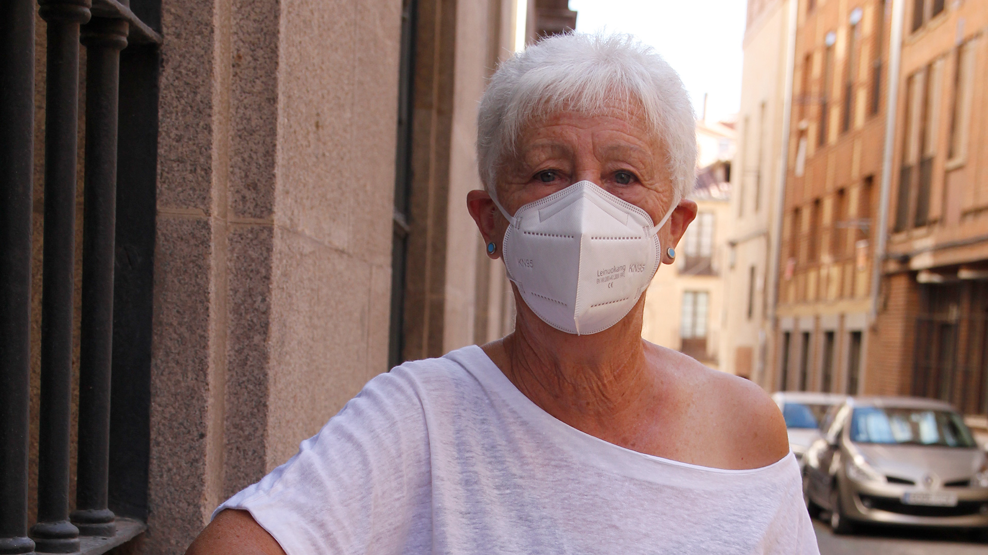 La alcaldesa de Arcones, Laureana Martín Rodríguez. / NEREA LLORENTE