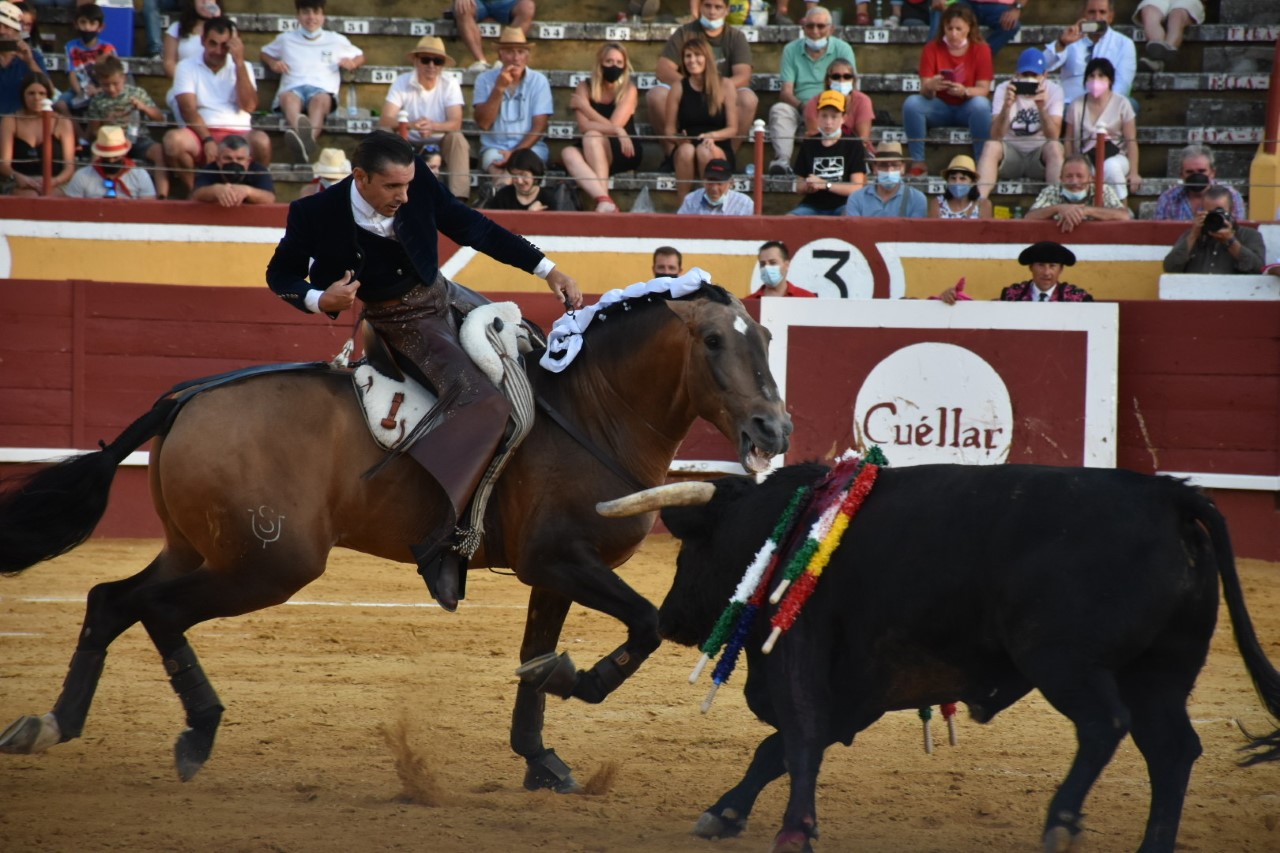 Actuación De Diego Ventura en Cuéllar. / A.M.